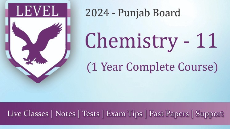 Chemistry 11 – Punjab Board