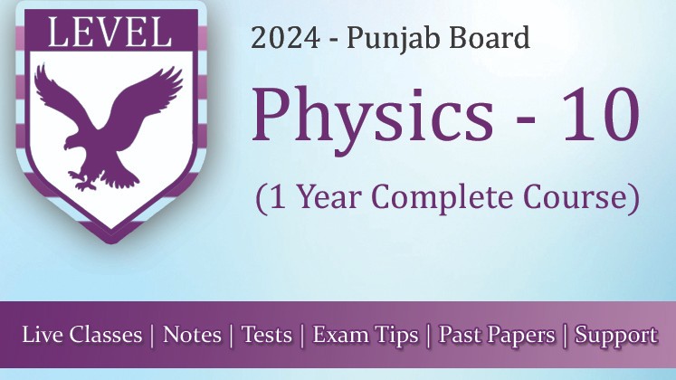 Physics 10 – Punjab Board